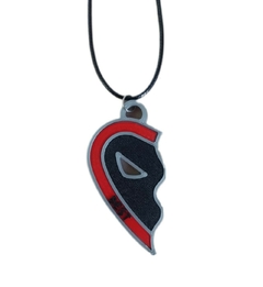 Colgante Collar Deadpool Wolverine Best Friends para Compartir en internet