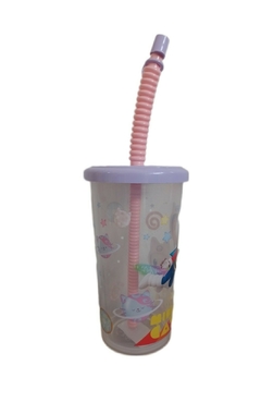 Vaso Sport Gabby's Dollhouse con Tapa y Sorbete 430 ml - comprar online