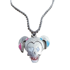 Colgante Collar Harley Quinn de Metal