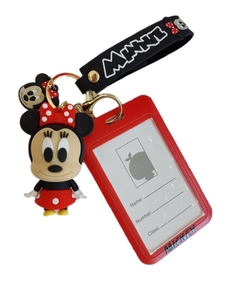 Minnie Mouse Porta Sube + Llavero de Silicona - comprar online