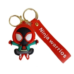 Llavero Miles Morales Spiderman Black de Silicona - (MAYORISTA)