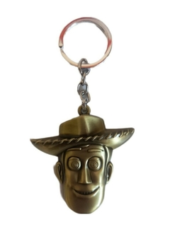 Llavero Sheriff Woody Dorado de Metal - (MAYORISTA)