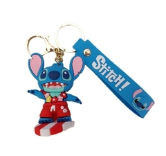 Llavero Stitch con Tabla de Surf de Silicona - Lilo & Stitch - (MAYORISTA) - comprar online