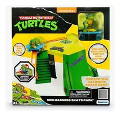 Tortugas Ninja Mini Skate Park + Figura - Aye & Marcos Toys