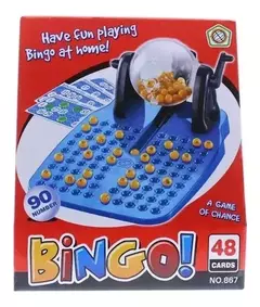 Juego de Mesa Bingo con Bolillero