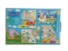 Puzzle 4 en 1 Peppa Pig Original - comprar online