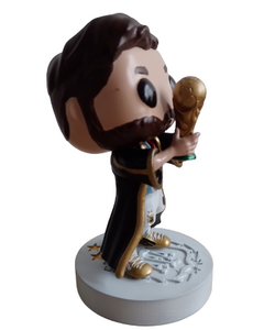 Muñeco Funko Pop Custom Lionel Messi con Capa Besht Mundial Qatar 2022 Fútbol - (MAYORISTA) - Aye & Marcos Toys