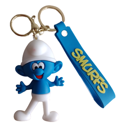 Llavero Pitufo de Silicona - Los Pitufos Smurfs