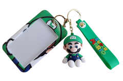 Luigi Porta Sube + Llavero Mario Bros Verde de Silicona - comprar online