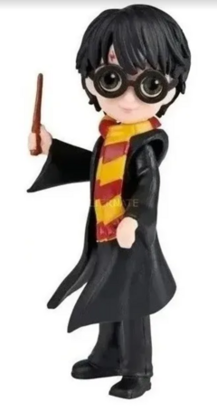 Muñeco Figura Harry Potter con bufanda y varita Magical Minis - Original Wizarding World - (MAYORISTA) en internet