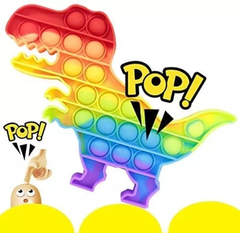 Pop it Tiranosaurio Rex Dinosaurio Juego Sensorial Anti estrés Fidget