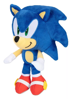 Peluche Sonic + Poster de Regalo - Original 23 cms Jakks Pacific - Aye & Marcos Toys