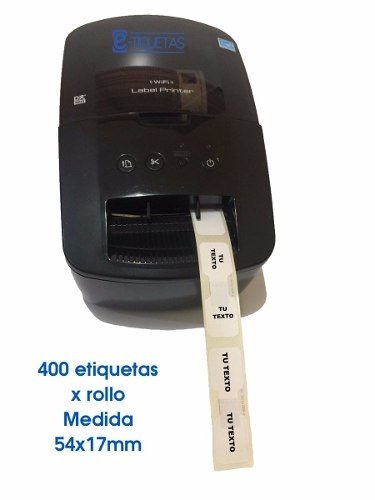 Impresora de etiquetas Brother Ql 800 para joyeria + Rollo Dk
