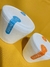 Etiqueta Autoadhesiva para pote de helado 32x100 mm genérica 1000 unidades - tienda online