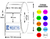 1 Rollo Etiquetas Autoadhesivas Color 100x80 mm 600 U - comprar online