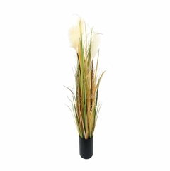 Planta Artificial tipo plumero blanco 120 cm (FA231)