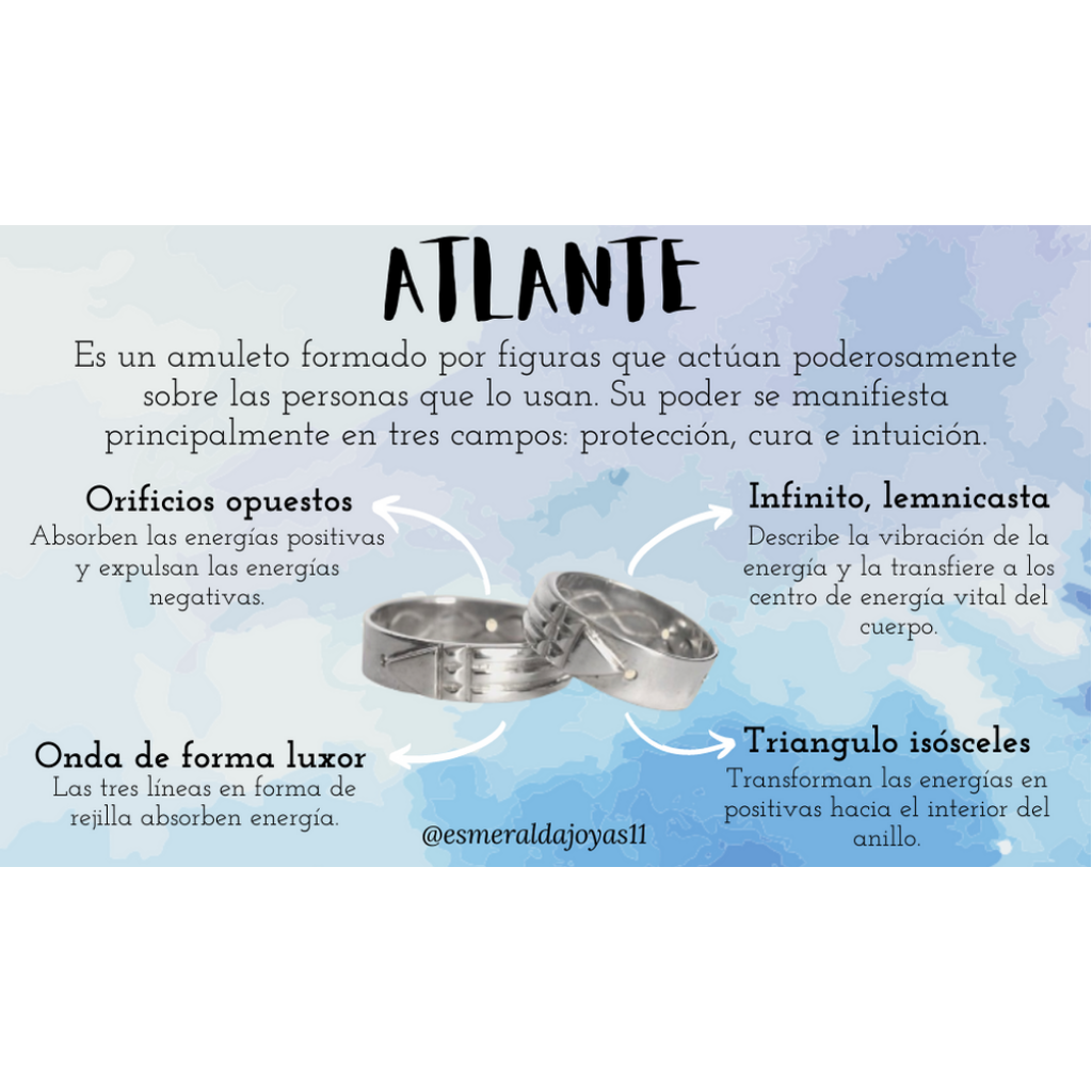 Anillo Atlante Plata 915 y Oro