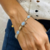 Pulsera Tejida Piedras - comprar online