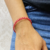 Pulsera Ajustable Hilo Rojo