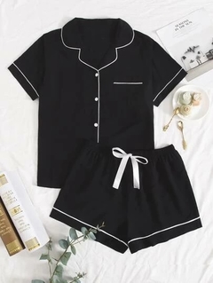 Pijama camisero corto mujer sales