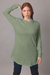 Remera larga LNH (verde militar) - comprar online