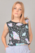 Top Remera Ovni (estamp. Cristales)