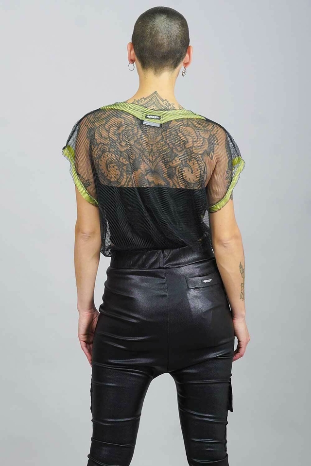 Pantalon negro brillante new arrivals