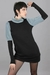 Vestido Seres Benditos (negro c/gris) - comprar online