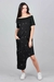 Vestido Amor de primavera (negro constelaciones bordado) - comprar online