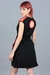 Vestido Universo insondable (negro y rojo) - comprar online