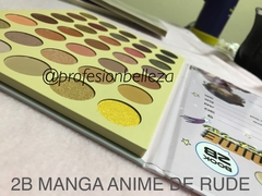 RUDE: BOOK 2B "Manga Anime" : Paleta de 35 sombras - Profesión Belleza