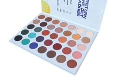 RUDE: BOOK 4 "Return Of The Jet Eyeshadows". Paleta de 35 sombras