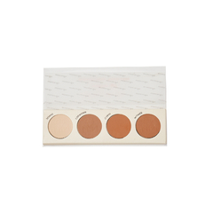 NINA MAKEUP: PALETA “SALT” – POLVO COMPACTO / CONTORNO CLARO