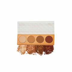 NINA MAKEUP: PALETA “PEPPER” – POLVO COMPACTO / CONTORNO OSCURO - comprar online