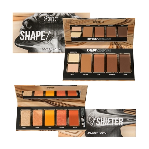 BPERFECT: (incluye ambas paletas) X ZACKARY VANG AND COHLSWORLD – SHAPE SHIFTER PALETTE