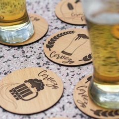 POSAVASOS DE CERVEZA (PACK DE 6 UNIDADES) en internet