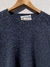 NAVY BLUE WOOL SWEATER