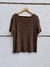 REMERA BROWN OVERSIZED - comprar online