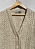 OATMEAL WOOL CARDIGAN - Holy Innocents Store