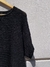 BLACK KNIT SWEATER - comprar online