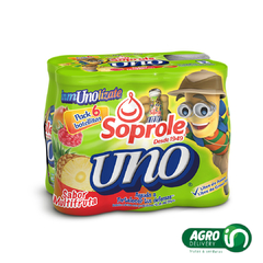 SOPROLE UNO SIX PACK MULTIFRUTAS