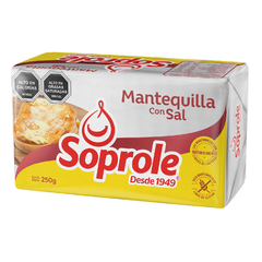 MANTEQUILLA SOPROLE CON SAL 125 gr