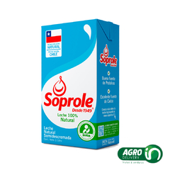 SOPROLE LECHE SEMIDESCREMADA 1LT