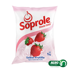 SOPROLE YOGURT FRUTILLA BOLSA 1KG