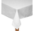Kit 5 un Toalha de Mesa Tecido Oxford Branco - 150 x 150 cm 741 na internet