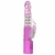 Vibrador Rotativo Multi velocidade e Estimulador - Rosa