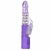 Vibrador Rotativo Multi velocidade e Estimulador - Roxo