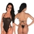 Body Sexy em Renda - Cor Preta - comprar online