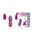 Vibrador Bullet Egg Duplo 30 Vibrações - Rosa