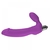 Strapless c/ Vibrador em Silicone 10 Modos - Roxo - loja online